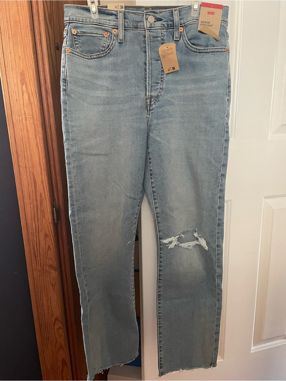 Levi’s Light Wash Wedgie Straight Leg Jeans